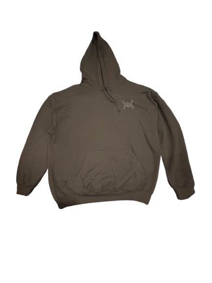 WILDMAN FISH ON HOODIE
